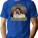 Douglas Reynholm Father The It Crowd Funny Vintage T T-Shirt - Blue