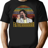 Douglas Reynholm Father The It Crowd Funny Vintage T-Shirt - Black