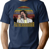 Douglas Reynholm Father The It Crowd Funny Vintage T-Shirt - Navy