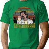 Douglas Reynholm Father The It Crowd Funny Vintage T-Shirt - Green
