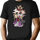 Douma Classic (2) T-Shirt - Retro Graphic Tee for Men & Women - Black
