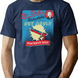Dr. Dick's Hot Caulk - Penetrates Deep T-Shirt - Navy