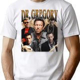 Dr Gregory House Retro Fan Art Funny Vintage 90s T-Shirt - White