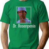 Dr. Rosenpenis - Fletch T-Shirt - Retro Graphic Tee for Men & Women - Green