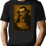 Drack And His Noodles - T-shirt - Retro Graphic Tee for Men & Women - Black
