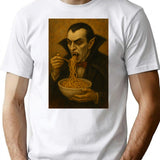 Drack And His Noodles - T-shirt - Retro Graphic Tee for Men & Women - White
