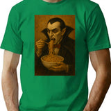 Drack And His Noodles - T-shirt - Retro Graphic Tee for Men & Women - Green