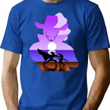 Dracule Mihawk Shirtdracule Mihawk T-Shirt - Retro Graphic Tee for Men & Women - Blue