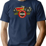 Drag Racing Wynns Hot Rod Lube 1947 T-Shirt - Navy