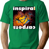 Dragging Down T-Shirt - Retro Graphic Tee for Men & Women - Green