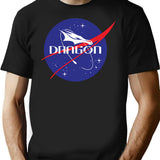 Dragon T-Shirt - Retro Graphic Tee for Men & Women - Black