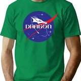 Dragon T-Shirt - Retro Graphic Tee for Men & Women - Green