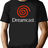 Dreamcast Inspired (weathered) T-shirt Print Sticker Design (retro Gaming Series) - Black