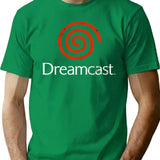 Dreamcast Inspired (weathered) T-shirt Print Sticker Design (retro Gaming Series) - Green