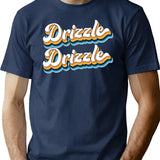 Drizzle Drizzle Soft Guy Era Retro T-Shirt - Navy