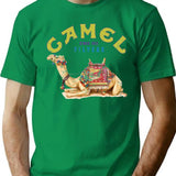 Dromedary Camel Crush Cigarette Joe Camel Design (1) T-Shirt - Green