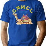 Dromedary Camel Crush Cigarette Joe Camel Design (1) T-Shirt - Blue