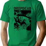 Dropdead Band Classic T-Shirt - Retro Graphic Tee for Men & Women - Green