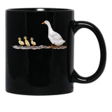 Duck Black Coffee Mug, Gift Coffee Mug - Black