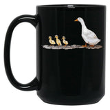 Duck Black Coffee Mug, Gift Coffee Mug