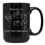 Electrical Engineer Gift Funny Engineering Sarcasm Black Coffee Mug, Gift Coffee Mug - Black