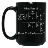 Electrical Engineer Gift Funny Engineering Sarcasm Black Coffee Mug, Gift Coffee Mug