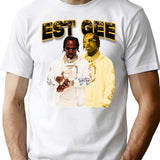 Est Gee Bootleg Bootleg Graphic T-Shirt - White