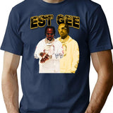 Est Gee Bootleg Bootleg Graphic T-Shirt - Navy