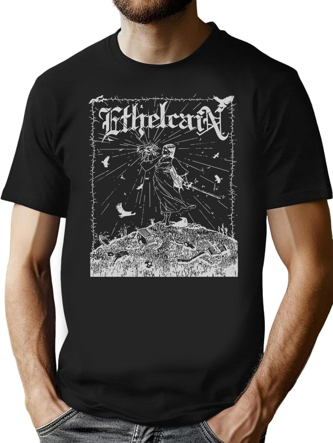 Ethel Cain Vintage Retro Premium Heavyweight Cotton T-Shirt - Black