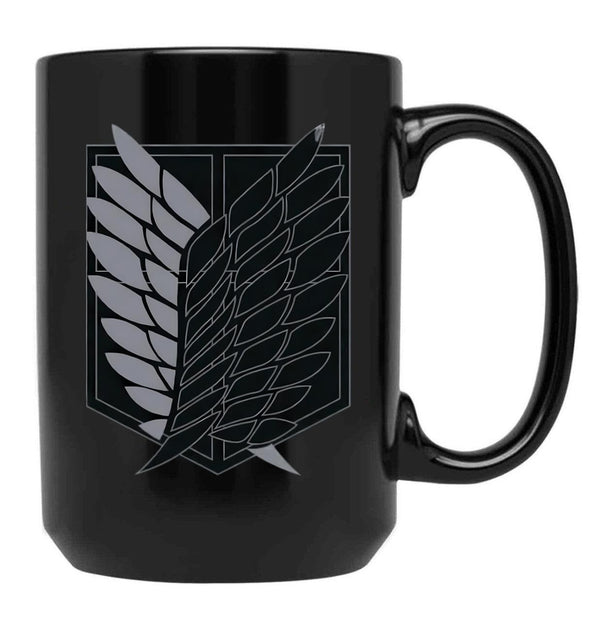 Exploration Battalion - Snk - Bw Classic Black Coffee Mug, Gift Coffee Mug - Black