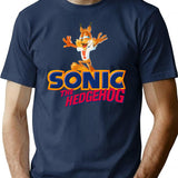 Fastest Thing Alive Bootleg Graphic T-Shirt - Navy
