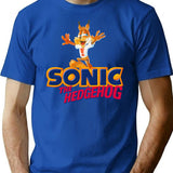 Fastest Thing Alive Bootleg Graphic T-Shirt - Blue