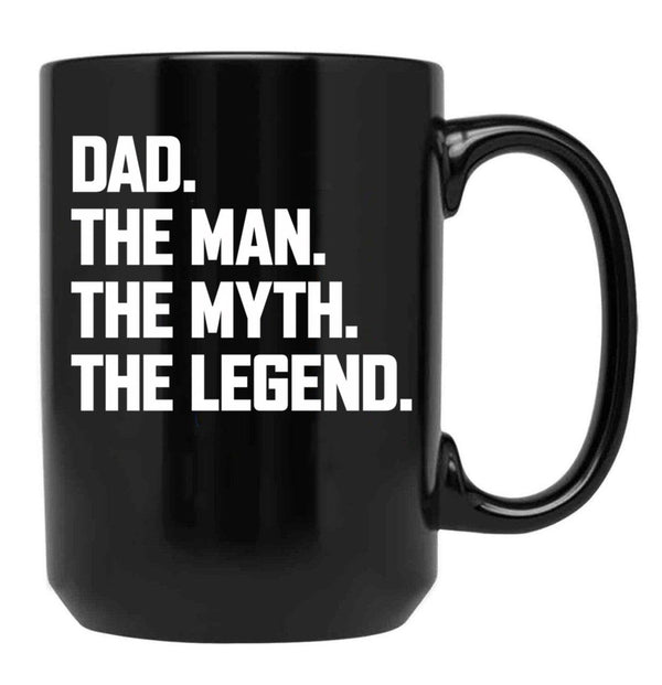 Father Black Coffee Mug, Gift Coffee Mug - Black