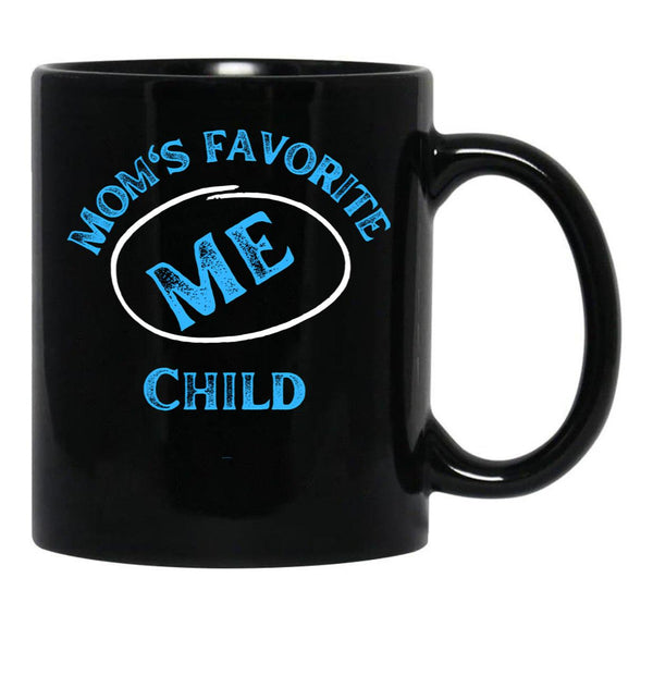 Favorite Child 3 Black Coffee Mug, Gift Coffee Mug - Black