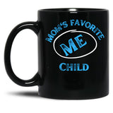 Favorite Child 3 Black Coffee Mug, Gift Coffee Mug
