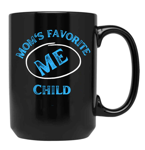 Favorite Child 3 Black Coffee Mug, Gift Coffee Mug - Black
