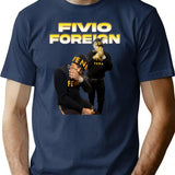 Fivio Foreign Bootleg Graphic T-Shirt - Navy