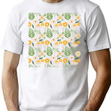 Flower Is My Heart The Meaning Of Sunflowers Bootleg Graphic T-Shirt - White