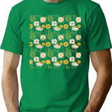 Flower Is My Heart The Meaning Of Sunflowers Bootleg Graphic T-Shirt - Green