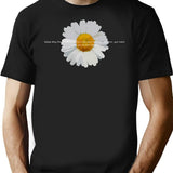 Flower Mean Say It With Flowers Bootleg Graphic T-Shirt - Black