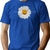 Flower Mean Say It With Flowers Bootleg Graphic T-Shirt - Blue