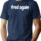 Fred Again Design By Onewalk Bootleg Graphic T-Shirt - Navy