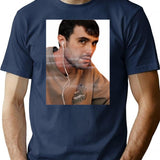 Fred Again Graphic Bootleg Graphic T-Shirt - Navy
