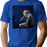 Fred Again (7) Bootleg Graphic T-Shirt - Blue
