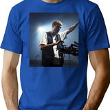 Fred Again (8) Bootleg Graphic T-Shirt - Blue