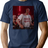 Fred Again (9) Bootleg Graphic T-Shirt - Navy