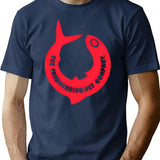 Fredherring Merch Bootleg Graphic T-Shirt - Navy
