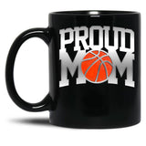 Fun Basketball Mom Gift Awesome Design Cool Quote Meme Black Coffee Mug, Gift Coffee Mug