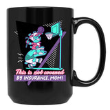 Fun Graphic For Families Who Love Basketball Black Coffee Mug, Gift Coffee Mug - Black