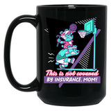 Fun Graphic For Families Who Love Basketball Black Coffee Mug, Gift Coffee Mug